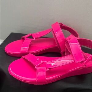Vibrant Pink Sandals